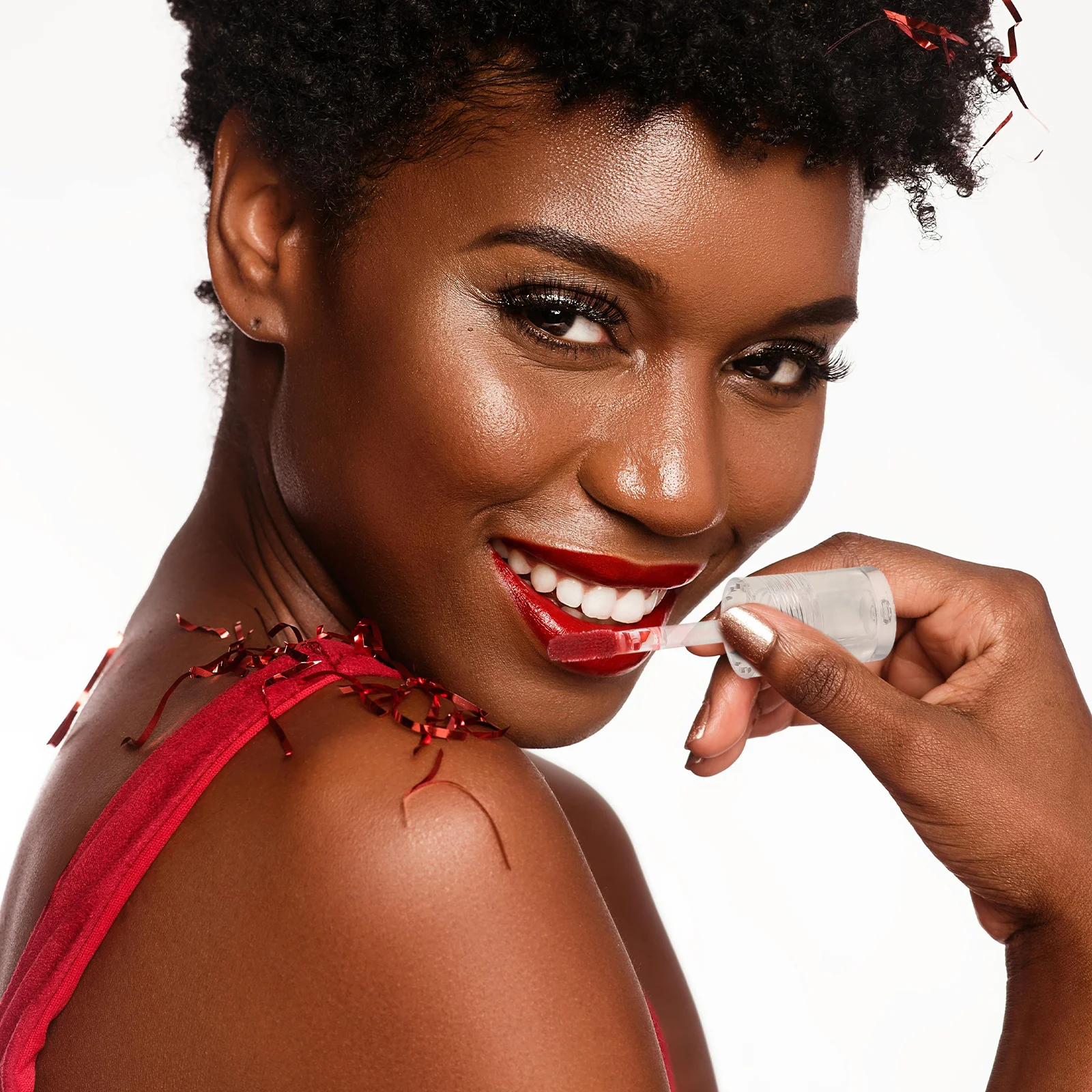 립글로스 오래 지속되는 색상 방수 수분 공급 보습 끈적이지 않는 질감 모든 경우에 다용도로 사용 가능