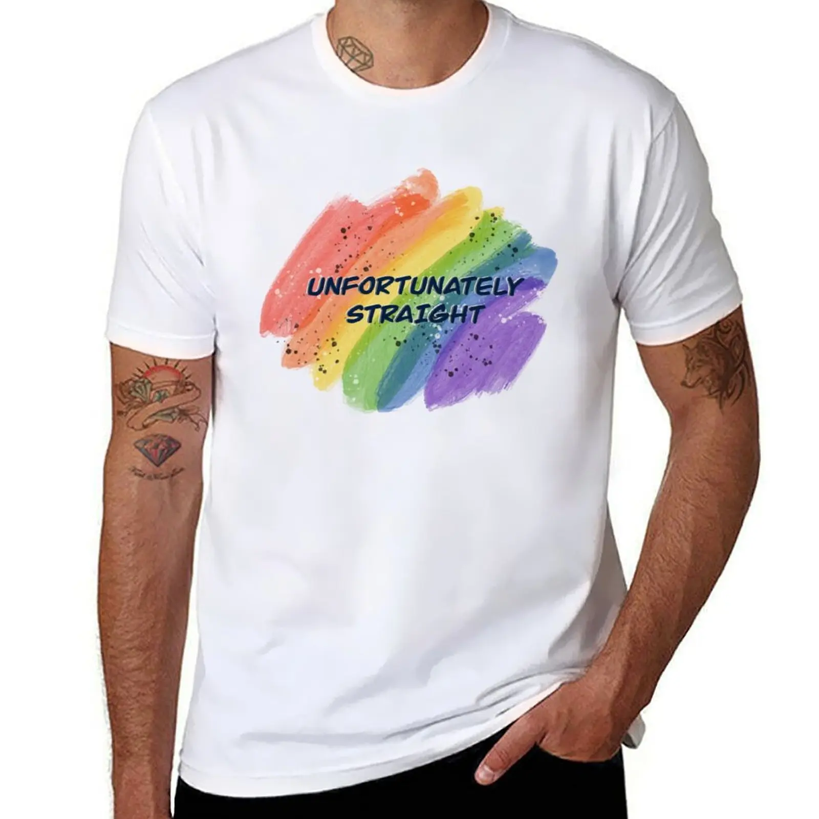 

Unfortunately straight T-Shirt man tshirt t shirt man plain T-Shirt