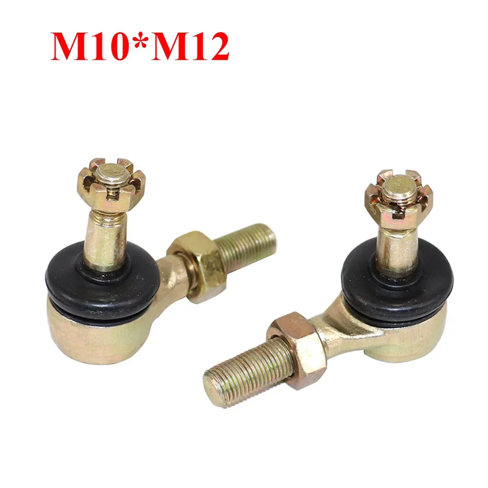 

1 Pair M10*M12 Ball Joint Metal Tie Rod Taper Ball Joint For 50cc 70cc 90cc 110cc 125cc 150cc 200cc 250cc ATV Quad Quad