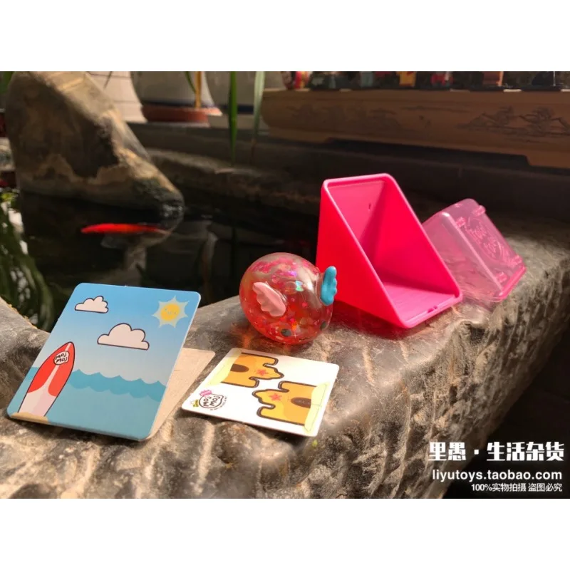 Genuine MOJ MOJ Cute Animals Squeeze Crunch Blind Box Stress Release Toy Collection Decoration Kids Gifts