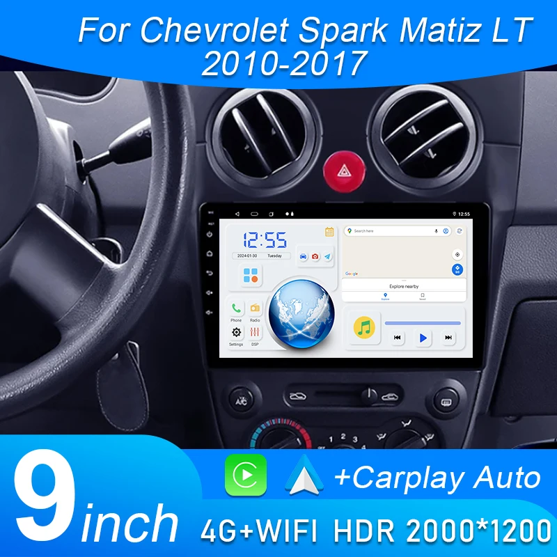 For Chevrolet Spark Matiz LT 2010-2017 9