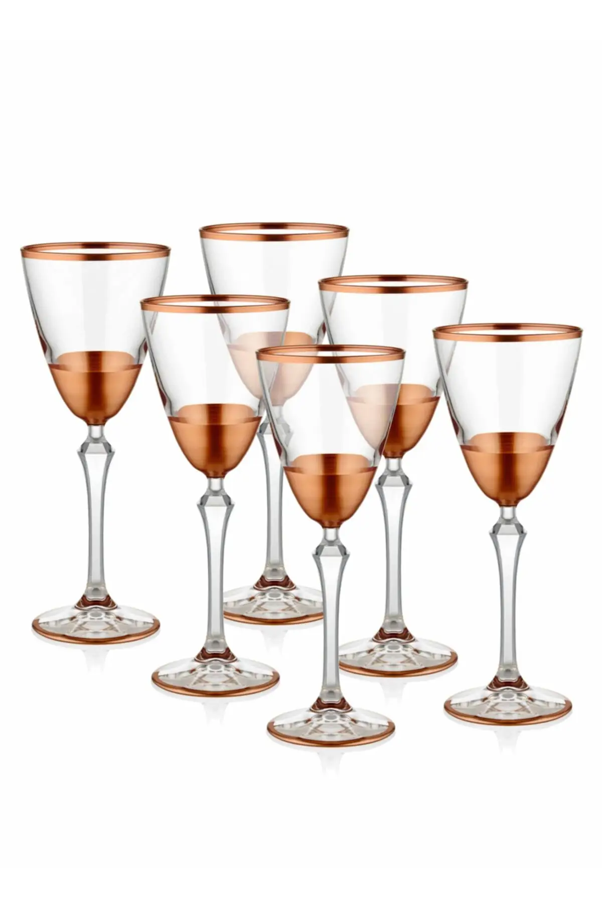 

DOLBOVI Glam Kadeh 6-piece Set copper Glasses of wine Glass