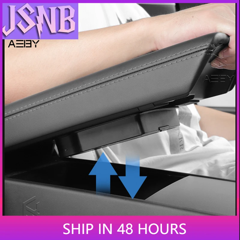 New Car Central Armrest Concealed Storage Box For TESLA Model Y Launch 2025 Model 3 2024 Highland Case Secret Private Organized