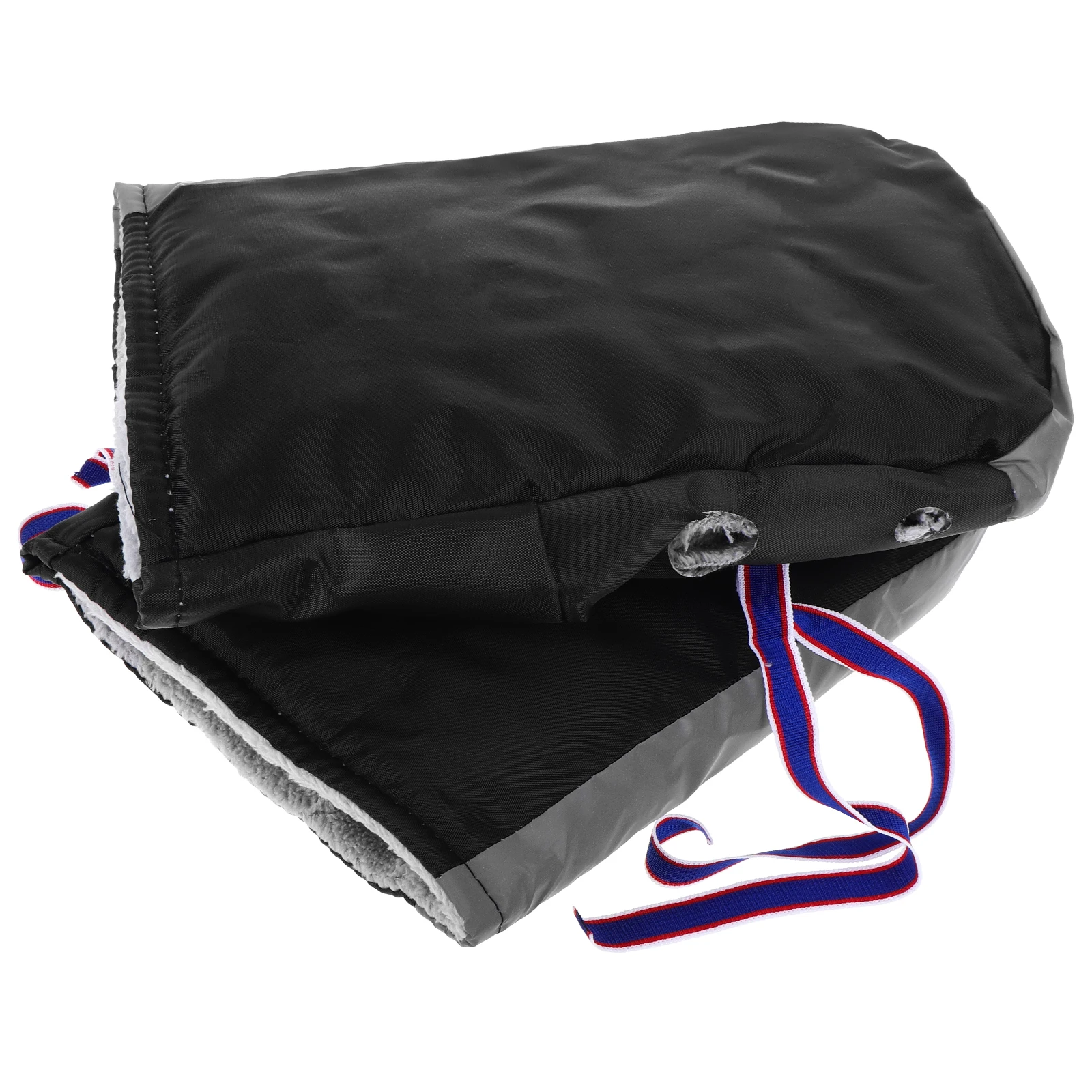 Guantes con cubierta de manillar de lana para hombre, manoplas de algodón de seda, para invierno, motocicleta, ATV, guantes térmicos impermeables para moto de nieve
