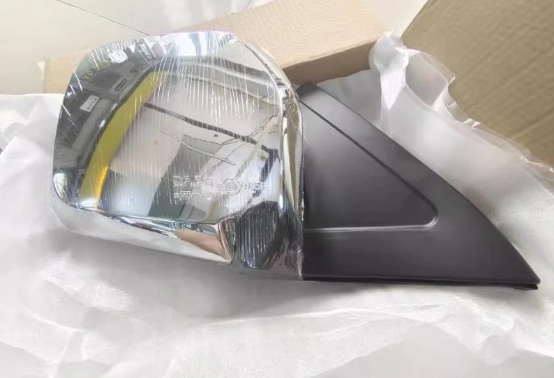 Scratch 1 Pcs LHD 3 Wires  Adjust Chrome or Black Random Side Mirror Shell for Pajero V30 MR300485 Glass for Montero