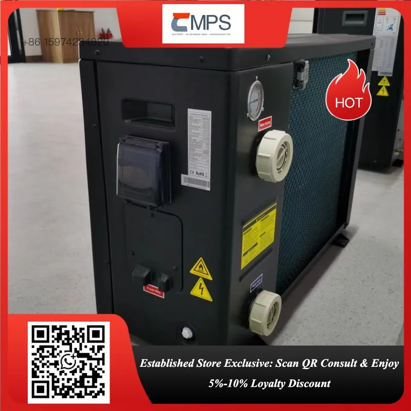 Residential Commercial Pool Heat Pump 7‑35kW R32 DC Inverter Air‑to‑Water Heater WIFI OEM ODM, Confirm Power Before Order