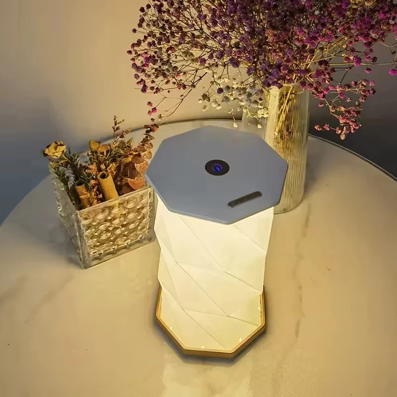 

Folding Book Lamp Portable Paper Lanterns Dimmable Night Light Type-C Charging Table Lamp Christmas Gift for Bedroom Living Room