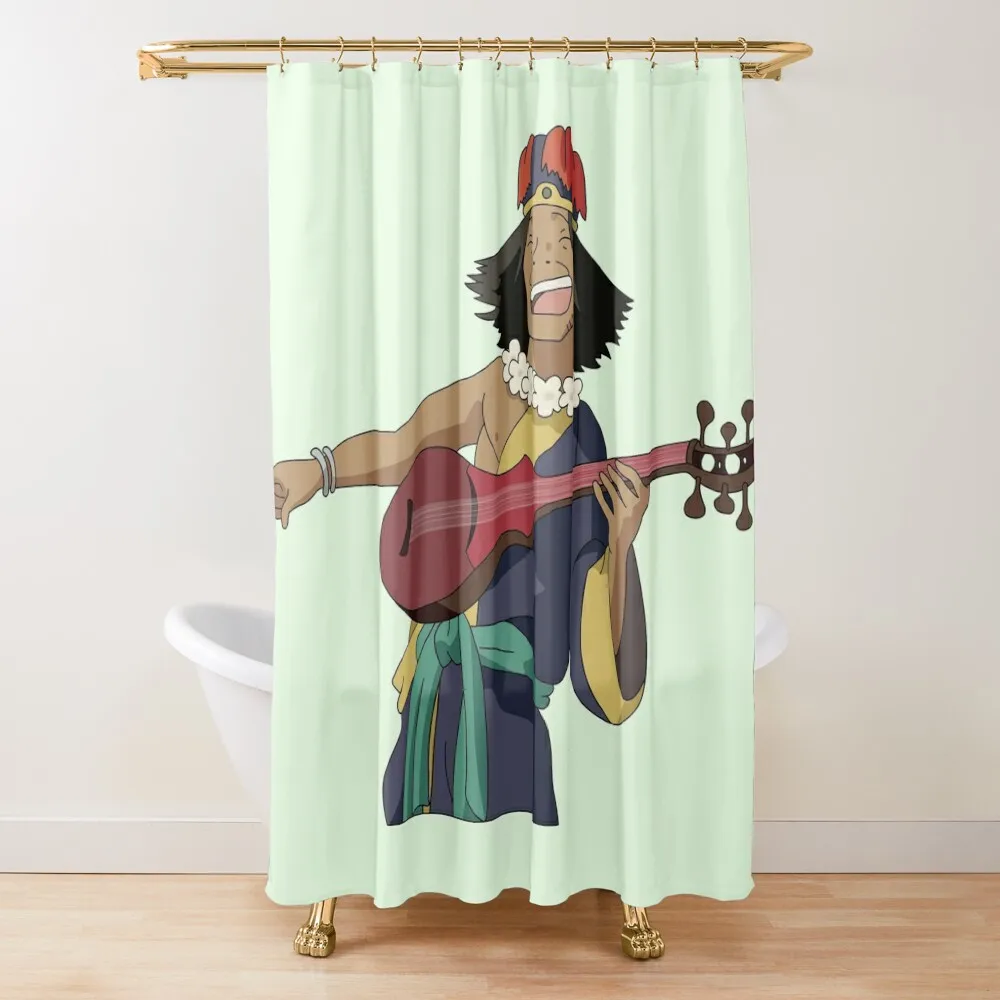 

chong from avatar Shower Curtain Cover Bathroom And Shower Products Anime Shower Bathroom Showers Curtain