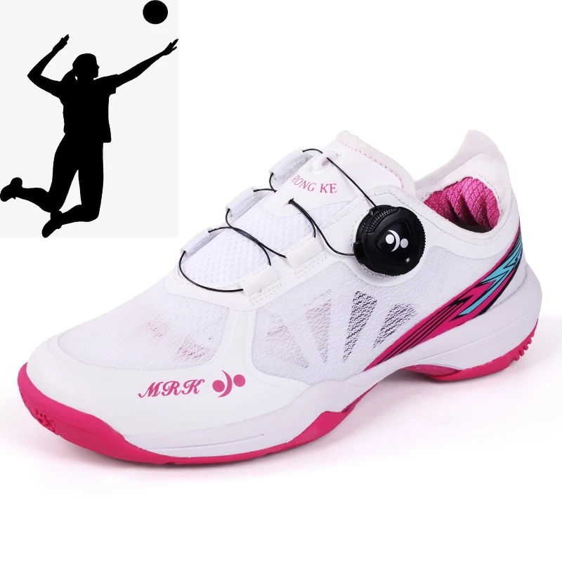 New Volleyball Shoes for Men and Women Outdoor Universal Badminton Shoes Outdoor Anti Slip Tennis Breathable Training Shoes