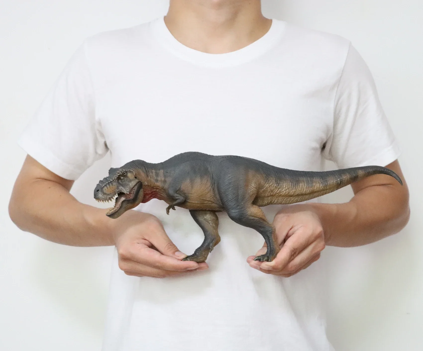 Nanmu 1:35 Tyrannosaurus Rex The Once and Future King Obsidian Mountains Figure T-Rex Trex Dinosaur Toy Animal Model