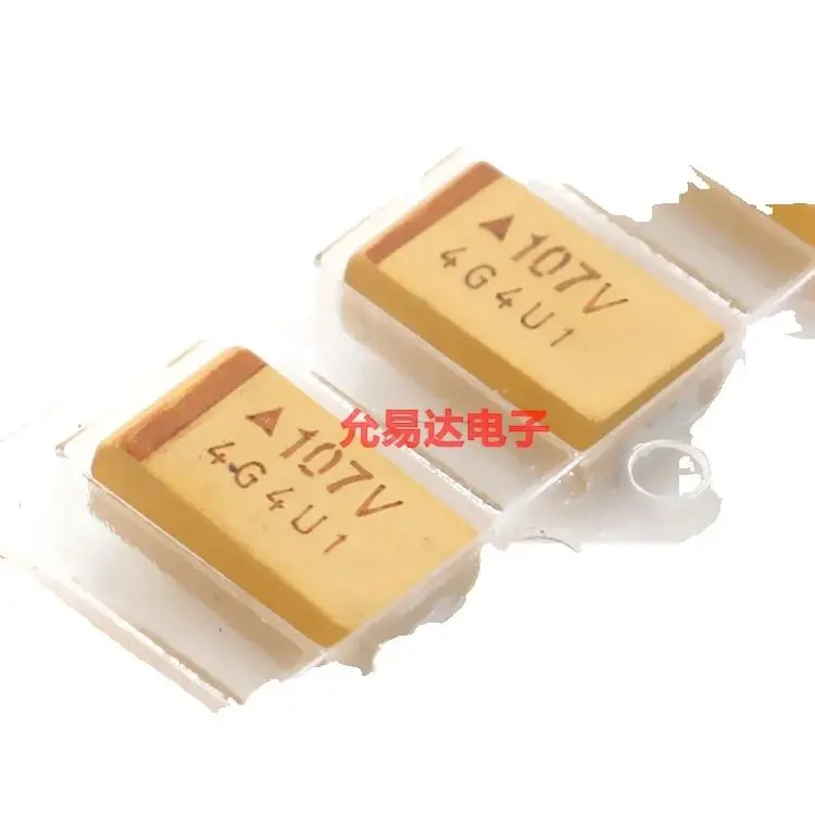 SMD tantalum capacitor 7343 D type 35V 100UF printing 107V spot