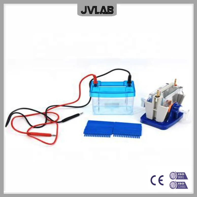 Gel Electrophoresis Cell Mini Modular Dual Vertical Protein Electrophoresis Tank JSDY-24DN For SDS-PAGE Protein Experiment