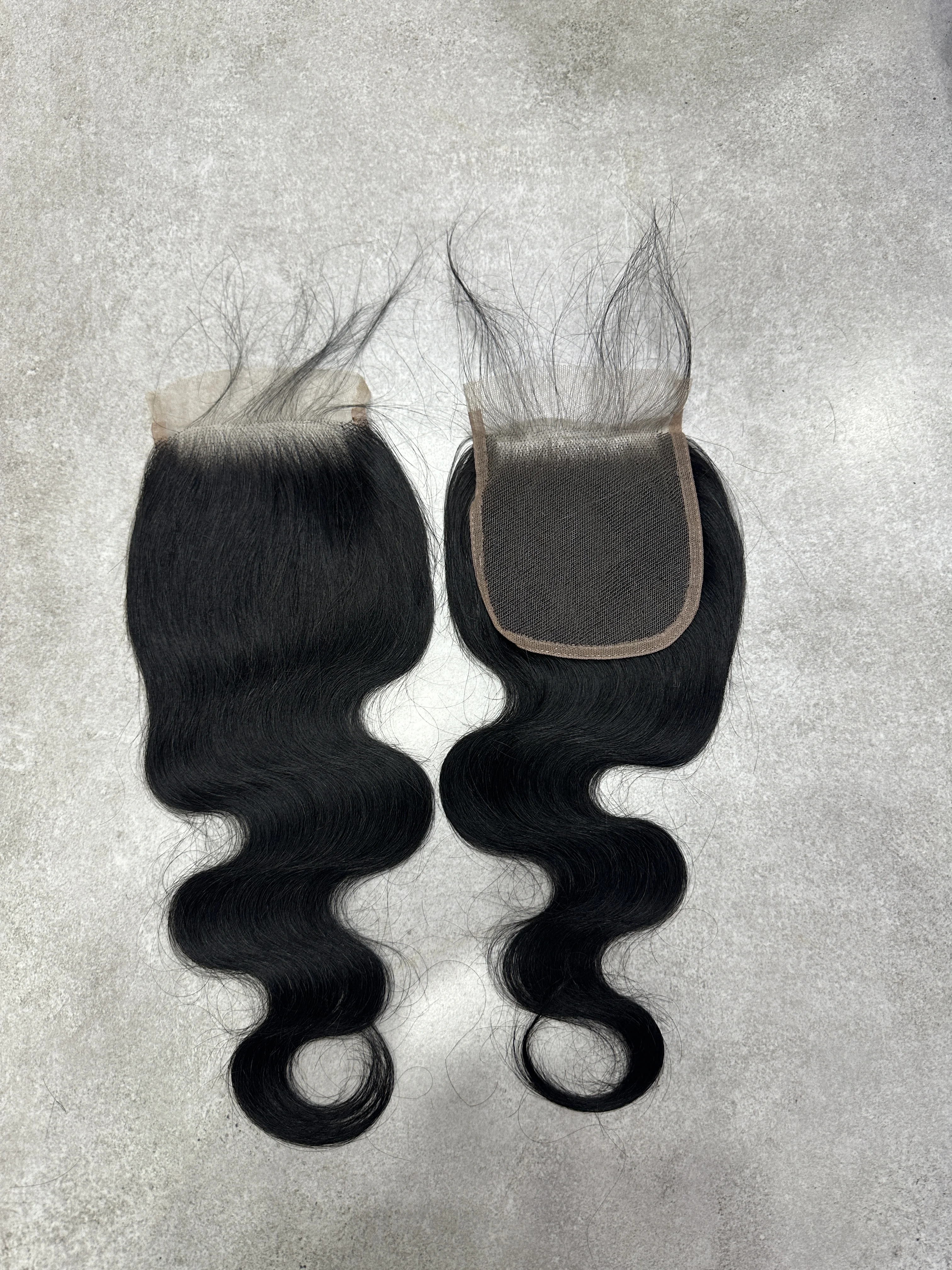 4x4 HD Transparent Lace Closure 18 Inch Natural Black 4x4 Closure Raw Hair Bundles Body Wave Bundles Brazilian Human Hair Bundles And Weaves Raw Hair Bundles Deals 100% Human Hair