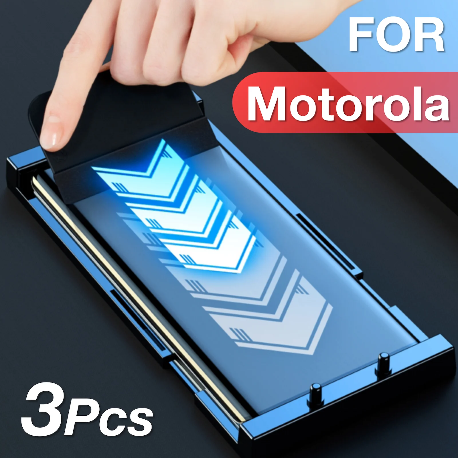 3Pcs For Motorola Moto Edge Edge30 Pro Ultra  X40 X30 S30 40 30 Edge40 Fusion Screen Protector With Kit ,Not Tempered Glass