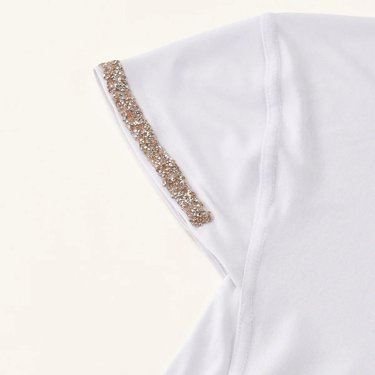 Neue Strass Muslim Instant Schal Frauen Hijab Islamischen Turban Arabisch Amira Khimar Ramadan Kopf Wrap Niqab Kopftuch Bereit Tragen