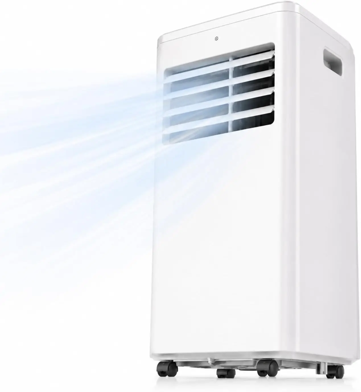 12000 BTU Portable Air Conditioner with Wi-Fi Smart Control, 3-in-1 Cool/Dehumidify/Fan, Cools Rooms up to 550 Sq.Ft, Quiet Operation, Includes Window Kit & 24H Timer, White