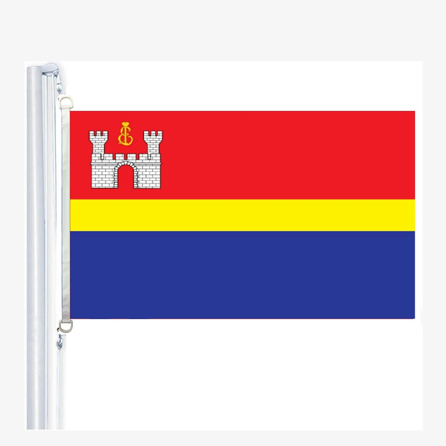 Kaliningrad Oblast flags 90 x 150 cm, 100 % Polyester, Digitaldruck