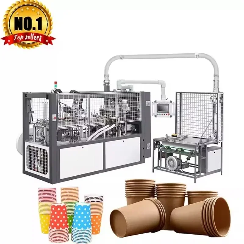 Hot Sale Automatic Make One Time Use Paper Cup Machine Die Cutting Machine Paper Cup Fully Automatic Coffee Cup Making Machine