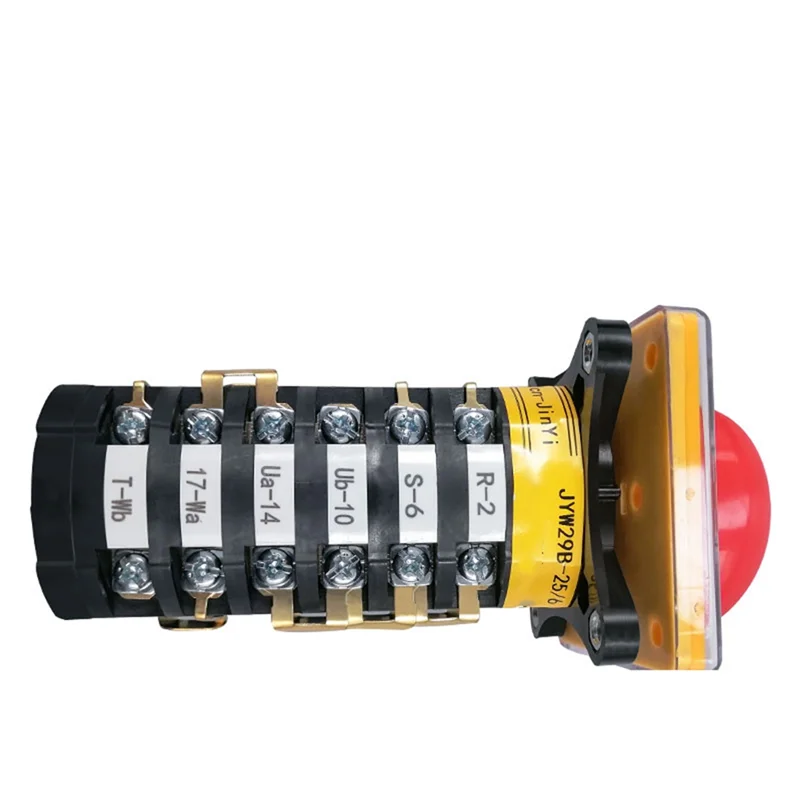 

ABUI-High-Quality Turret Milling Machine Two-Speed Motor Switch 6 Section Mill Switch High Low Speed Forward Reverse