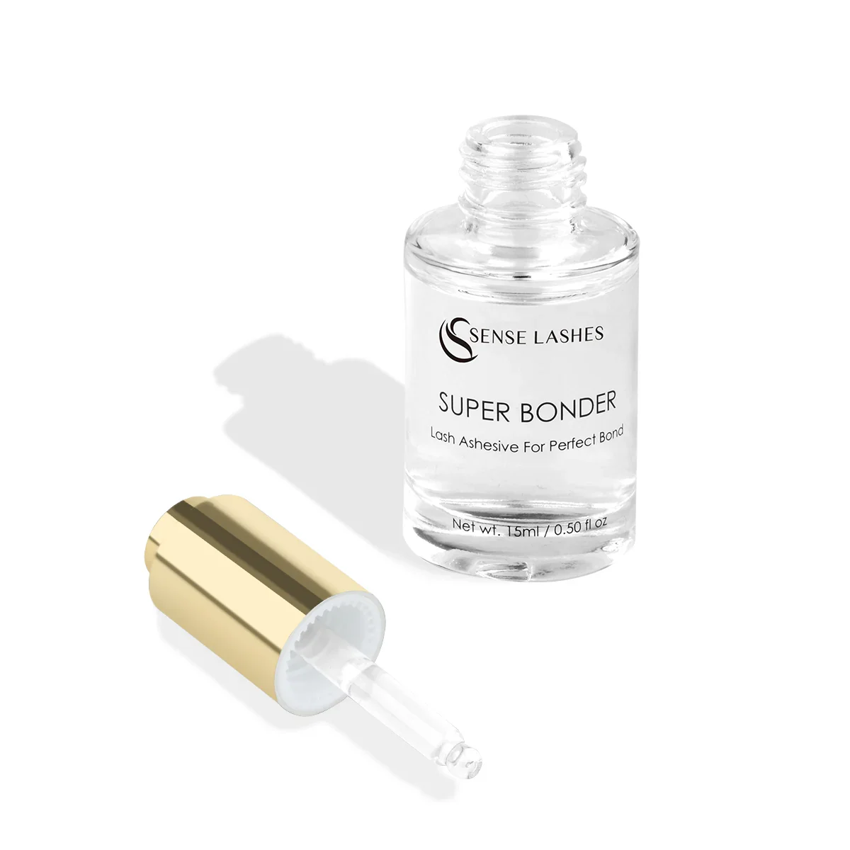 15ml super bonder para extensões de cílios bloqueios cola de cílios fumos lash bonder para vison cílios individuais suprimentos de extensão de cílios