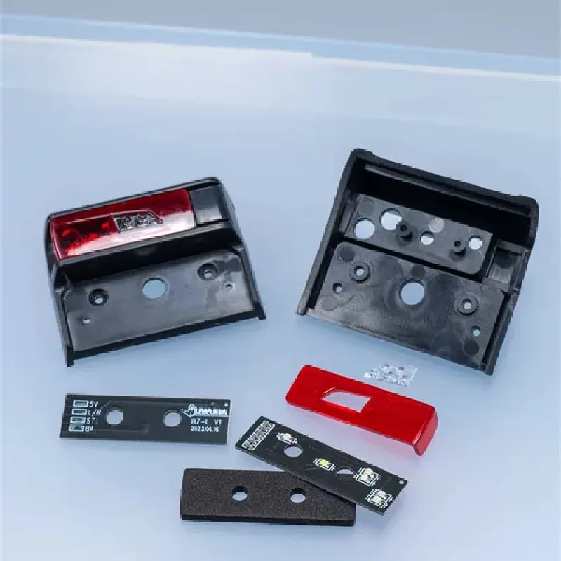 ไฟท้าย LED จำลองและแผงวงจรไฟสำหรับรถบรรทุก RC Tamiya ขนาด 1/14 สำหรับรถบรรทุก SCANIA 770S 6X4 8X4 56368 R620 อุปกรณ์เสริมรถยนต์