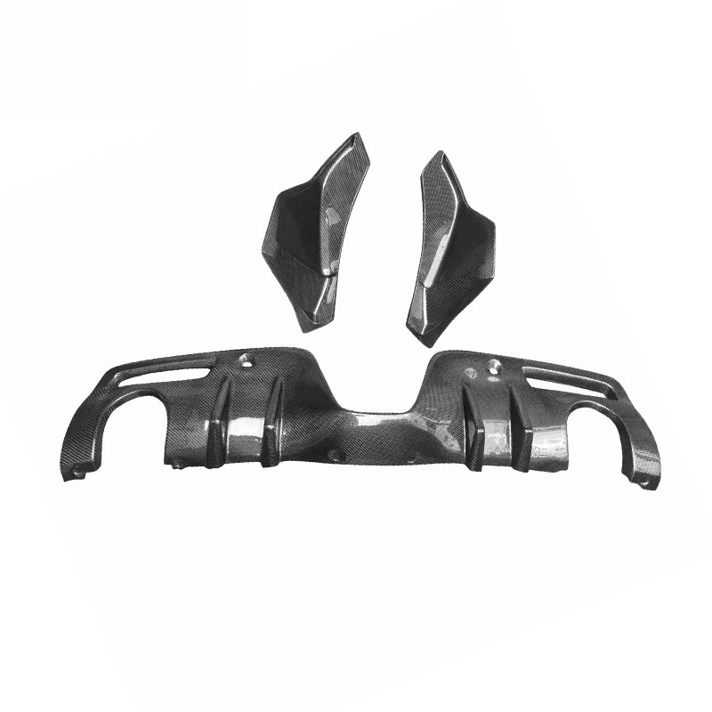 Carbon fiber rear lip AG diffuser tail lip rear shovel rear wrap angle