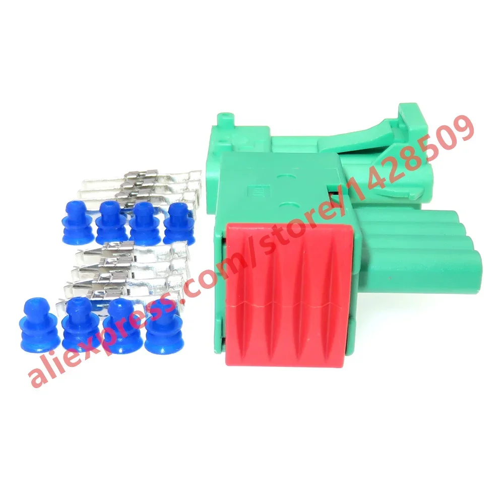 1 Set 4 Pin Male Female Wiring Socket For Peugeot 307 206 3.5 Series Automobile Oxygen Sensor Connector 144998-6 185001-6