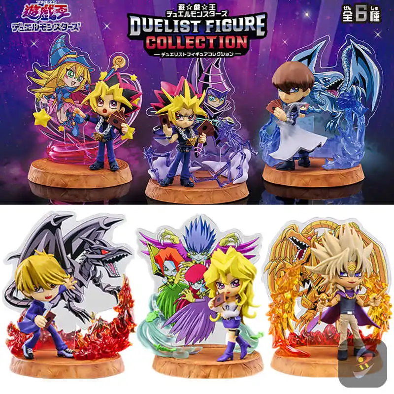 

Rement Yu-Gi-Oh! Duelist Figure Series Anime Figure Miniature Scene Collection Simulation Model Toy Gifts Desktop Decoration