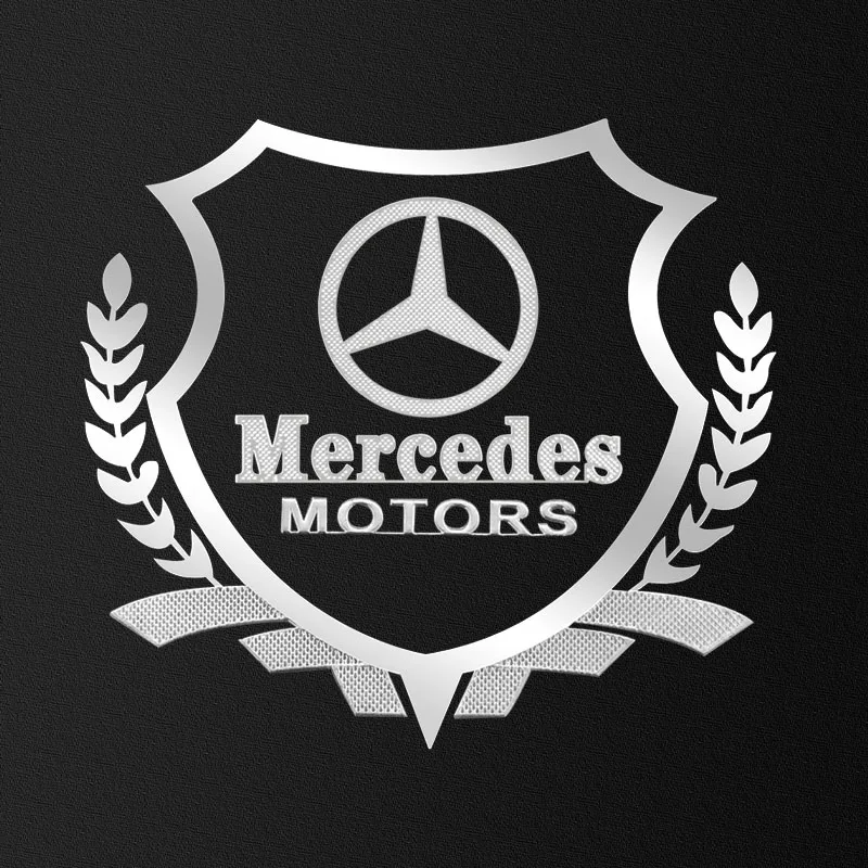 Car Wheat Badge Sticker Auto Body Side Window Fuel Tank Trunk Decorative Decals Stickers for Mercedes Benz Amg W205 W211 W212