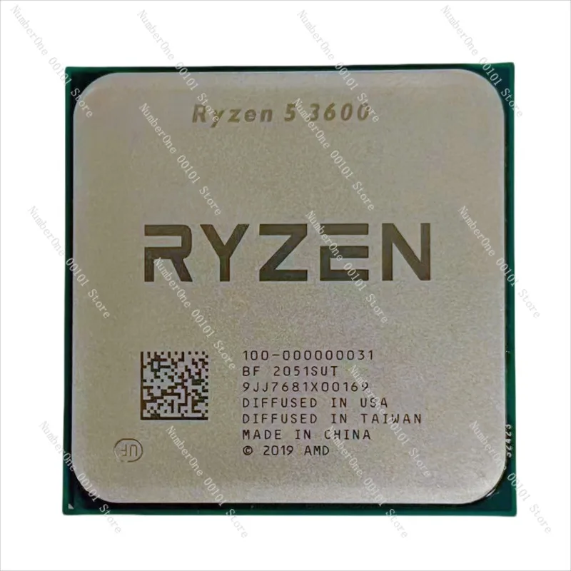 CPU Ryzen AMD R5 3600 6-core 12-thread processor