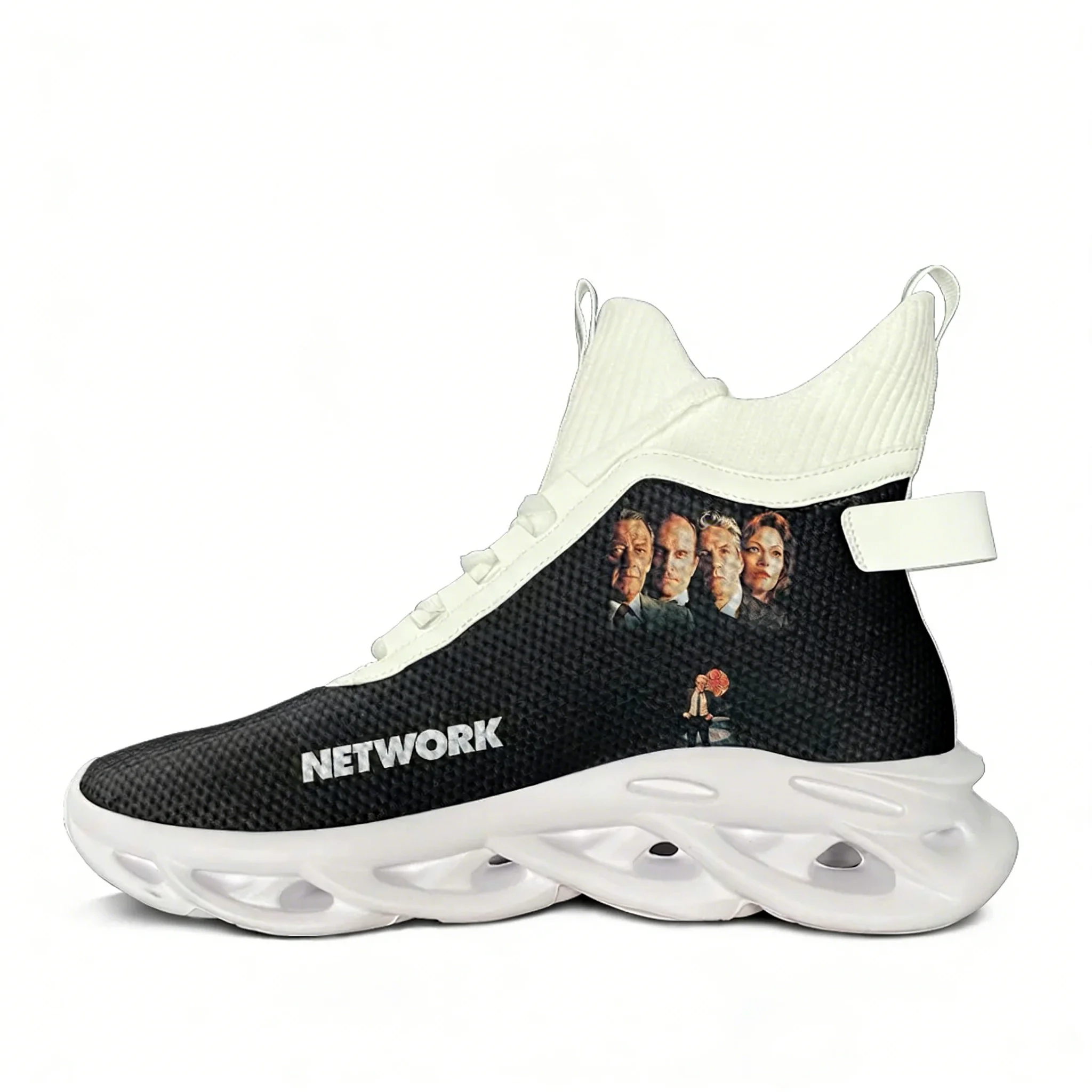 

Network High Top Flats Sneakers Mens Womens Teenager Sneaker High Quality Personalized Fashion Casual Shoe Custom Made Shoes