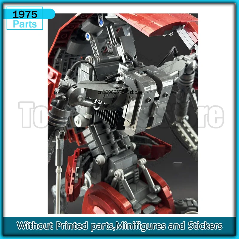 Película espacial Moc destructor galáctico máquina de bloques de construcción Robot de combate modelo Kit ciencia ficción tecnología de defensa ladrillos conjunto juguetes regalos