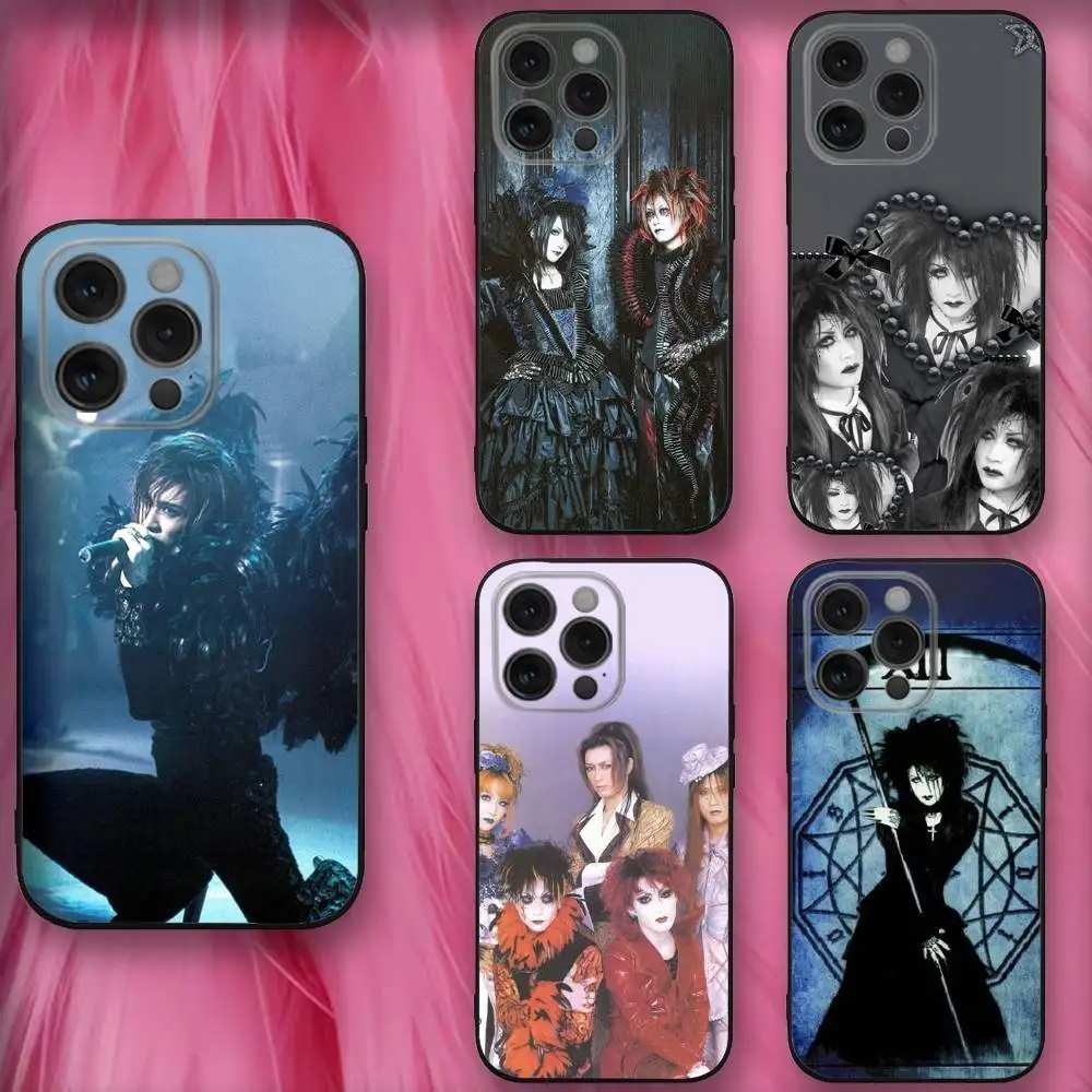 

Band M-Malices M-Mizers Phone Case For iPhone 16,se4,15,14,13,12,11,Pro,X,XS,Max,XR,Plus,Mini Soft Black Cover