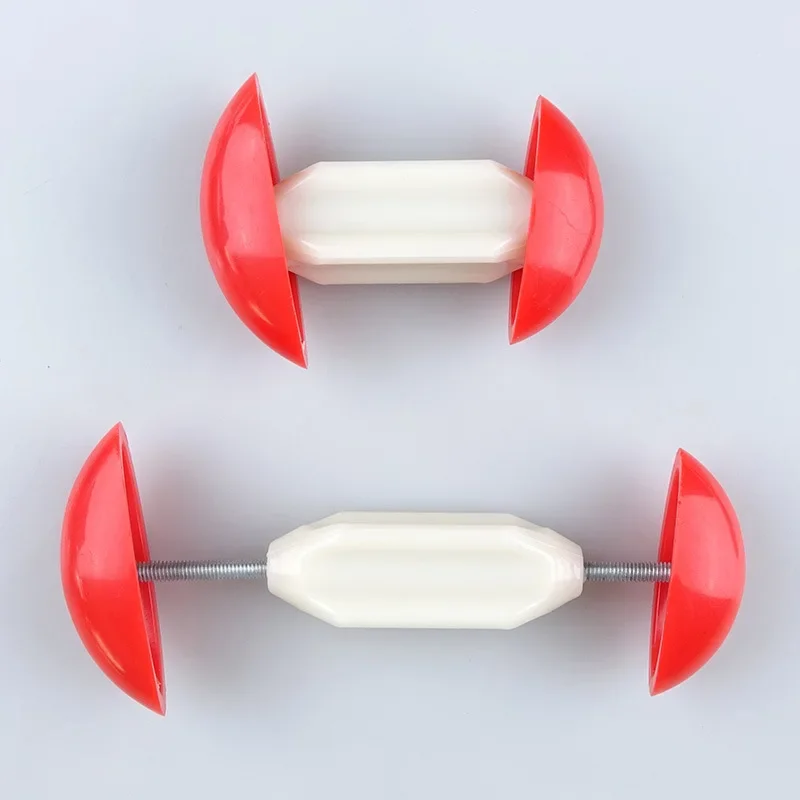 1 paio di mini tutore per scarpe in ABS regolabile estendere barella per scarpe resistente alle rughe alberi per scarpe lunghezza regolabile larghezza per uomo donna