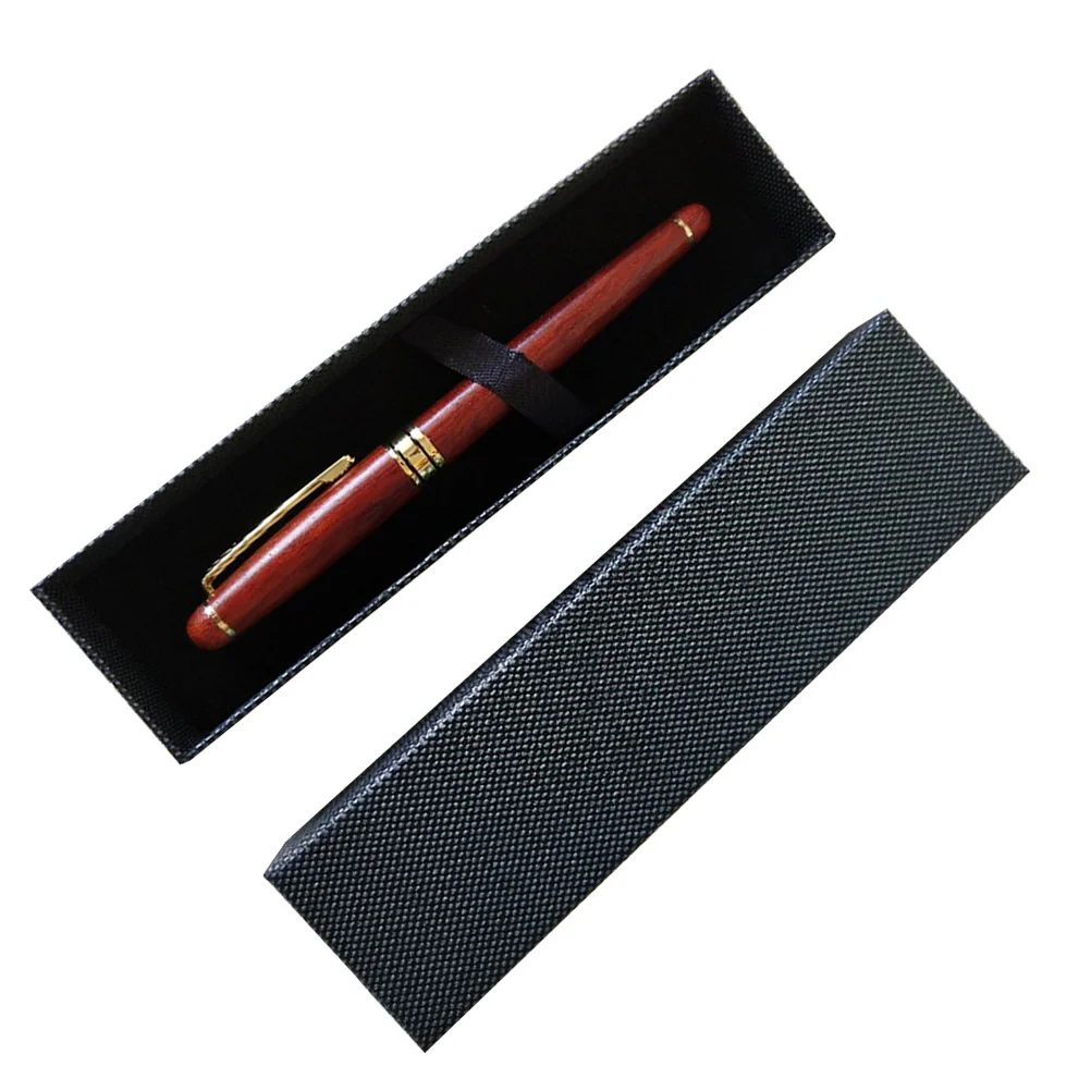 

Набор перьевых ручек в деревянной коробке, плавное письмо, подарок на день рождения, Рождество, годовщину, для офиса, школы, чернильная ручка, деревянная ручка