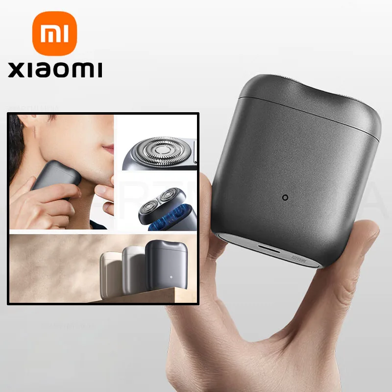 XIAOMI MIJIA S200 Electric Shaver For Men,IPX7 Washable Wet & Dry Shaver,Type-C Charging 60min battery life,Beard Trimmer Cutter