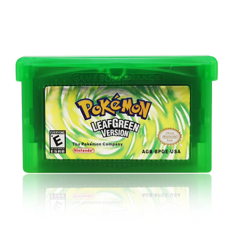 Pokemon GBA Series 32-bit Video Game Cartridge Console Card Pokemon Emerald FireRed LeafGreen Ruby Sapphire Multi-language