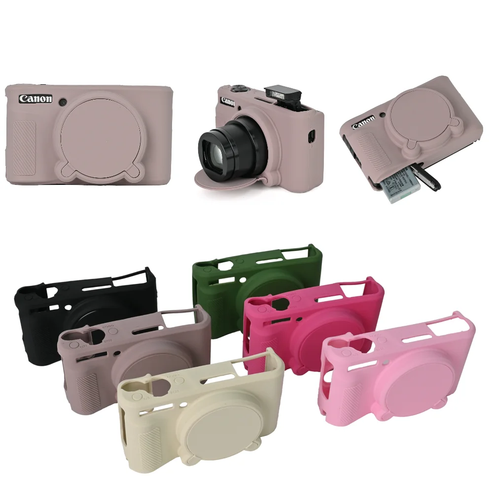 SX740HS Soft Silicone Armor Body Case For Canon PowerShot SX730