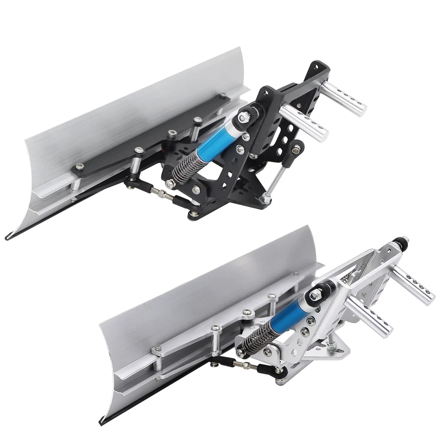 

Metal Electric Control Adjustable Snowfield Shovel For 1/10 Axial SCX10 II III TRX4 TRX6 RC Crawler Car Upgrade Parts