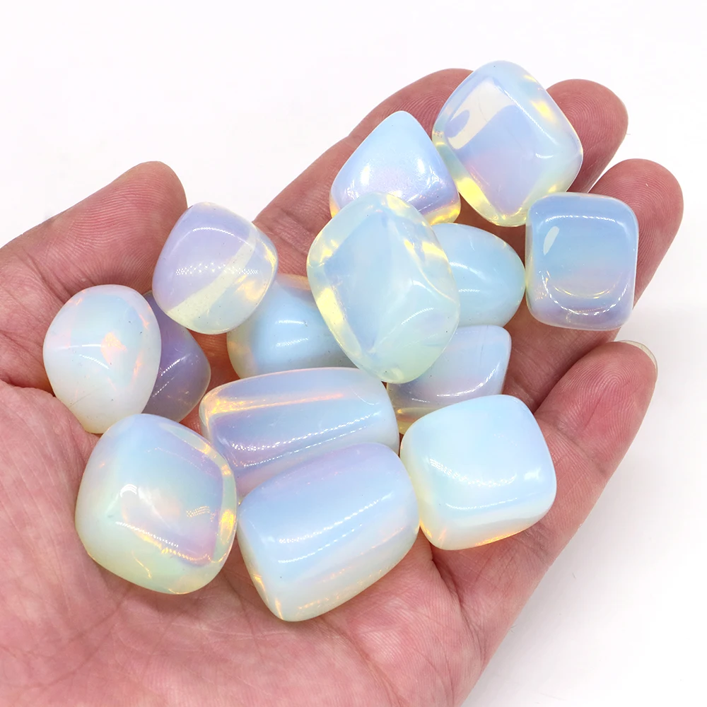 

100g Natural Opal Gravel Bulk Tumbled Stones Crystal Healing Reiki Natural Gemstones and Minerals Aquarium Tank Home Decoration