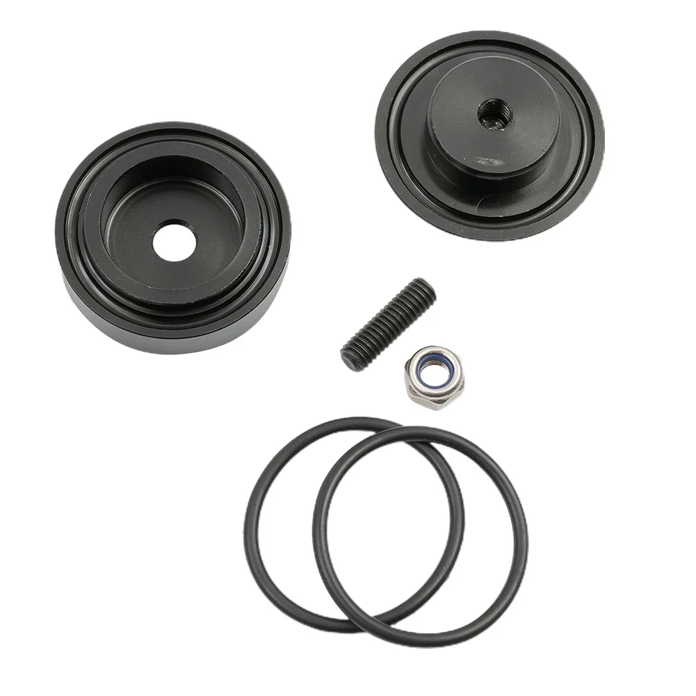 

1set Rear Wiper Delete Kit Aluminum Alloy Black For MK4 MK5 MK6 MK7 R32 Rear Wiper Block Off Delete Plug Grommet