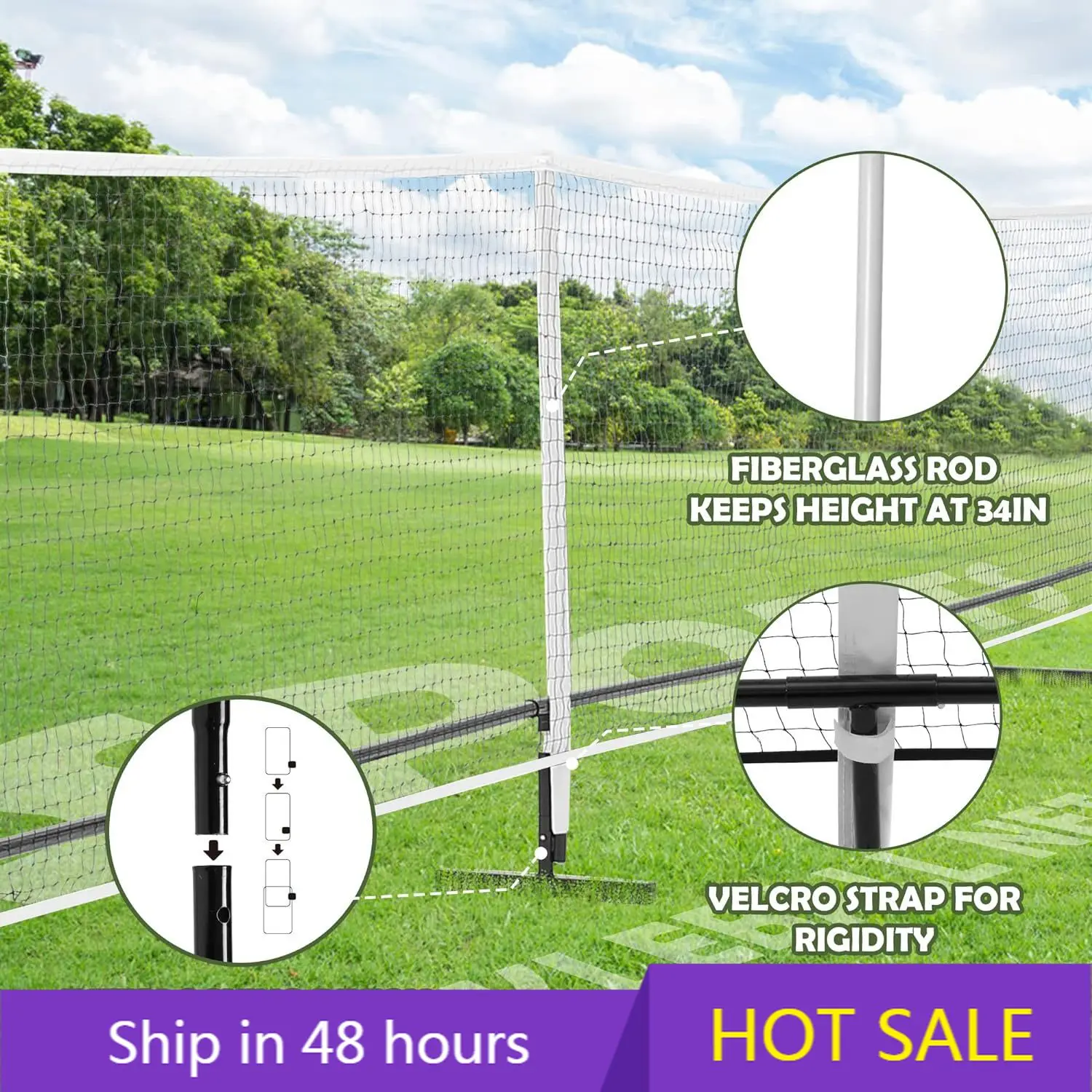 

YTYIN Portable Detachable Mobile Tennis Rack for Peak Net for Indoor and Outdoor Training Durable Steel Material