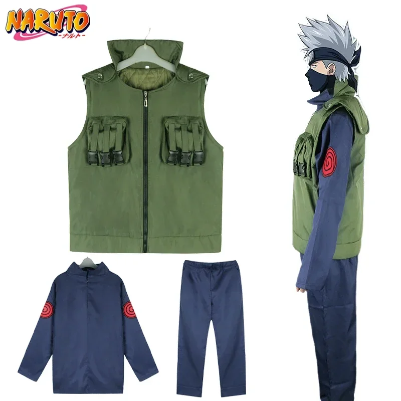 

NarAAHatake Kakashi Anime Cosplay Costumes pour adultes, Jonin Elites, Py Playing Sarutobi, Asuma Rick Costumes, GlaPants Set