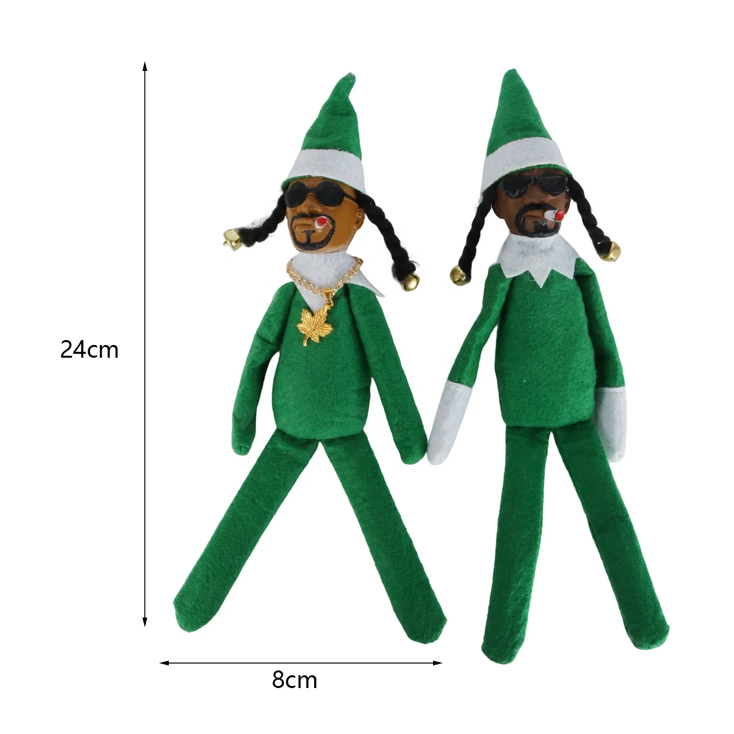 

2024 New Arrivals Other Christmas Decorations Snoop On A Stoop Christmas Elf Doll