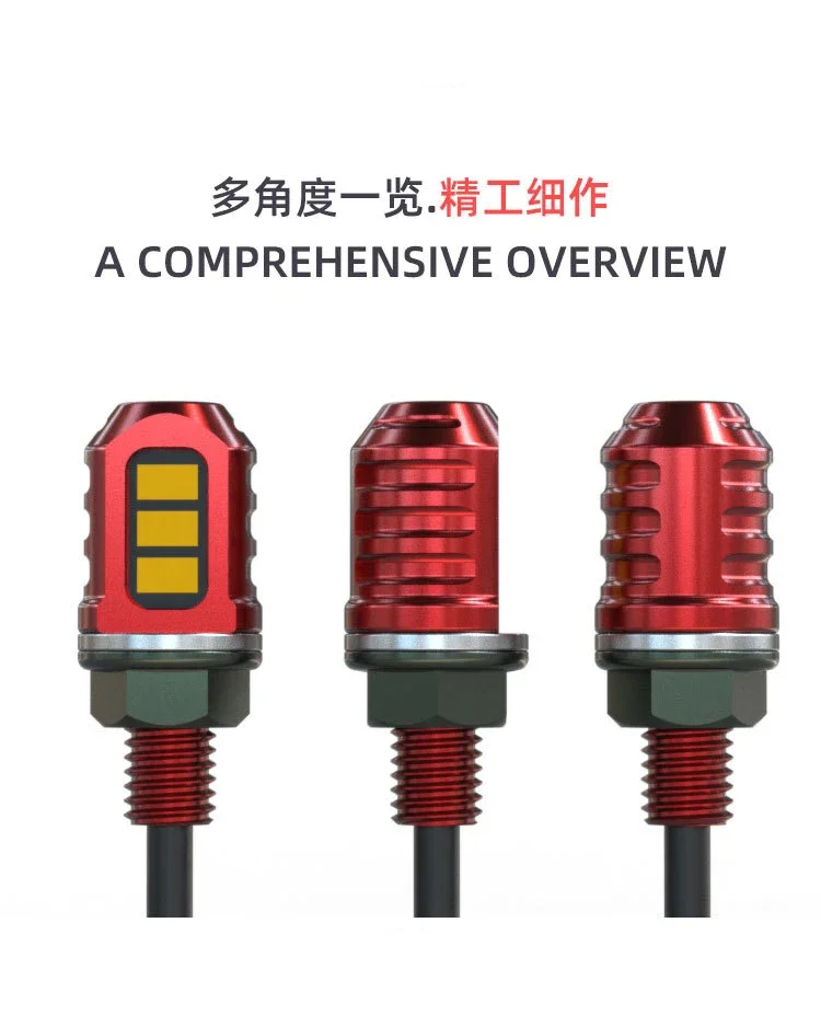 

For Suzuki Honda BMW NIU Electric Motorcycle 12V Turn Signal Light LED Light Daytime Running Light Universal High Brightness