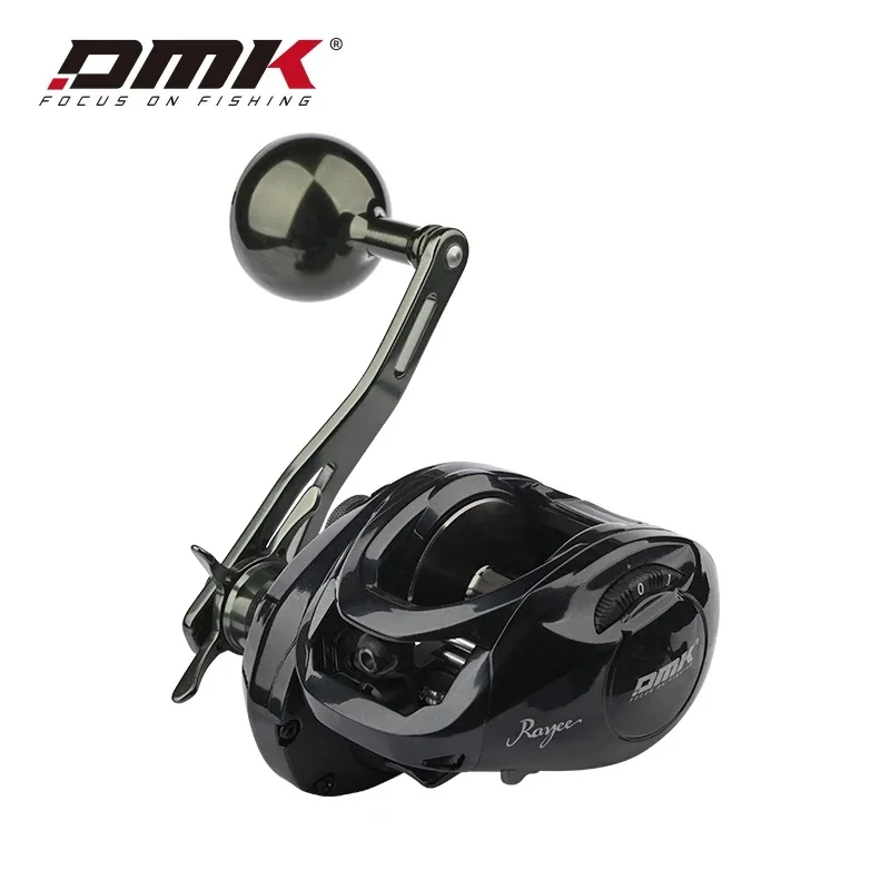 2026 DMK Rayee Single Handle Saltwater Snakehead Baitcasting Reel, 6.4:1 Gear Ratio, Built for Big Saltwater Game Fish