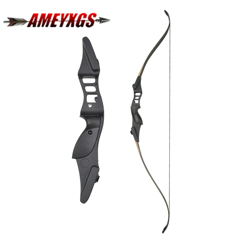 

F177 Archery 54" Takedown Recurve Bow 30-50lbs Hunting Bow Metal Riser Bow and Shooting Training Accessories