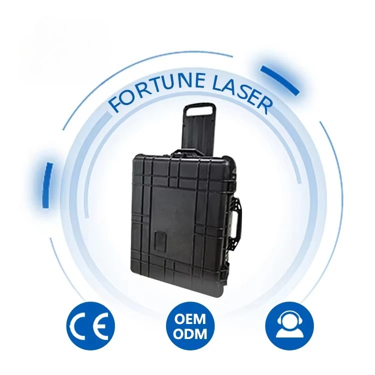 100W-300W Industrial Metal Mold Rust Removal Tool Head Equipment Systems Mini Portable Handheld Cleaning Machine