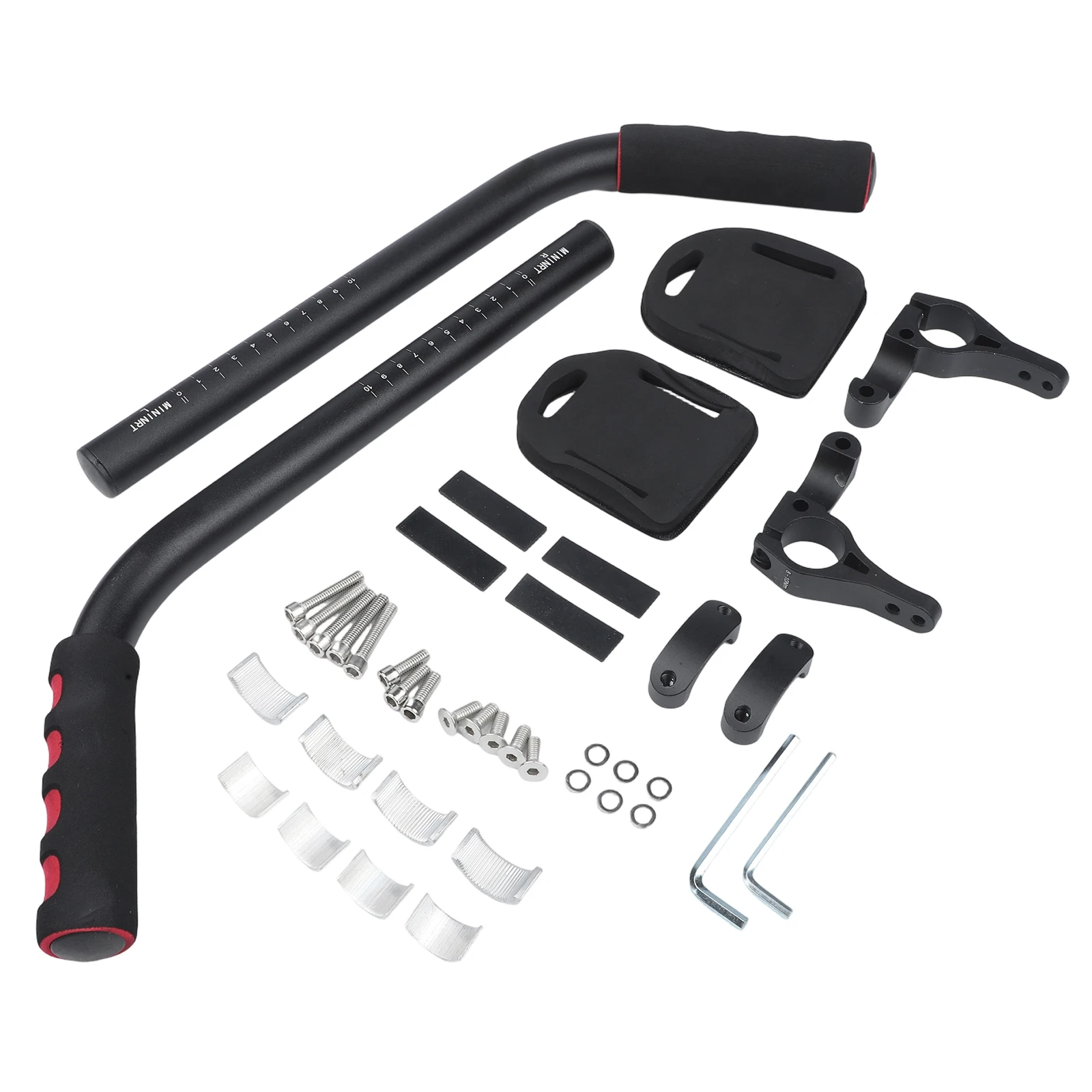 Handlebar Aluminum Alloy Rest for tt Bars/Arm Relaxation Rest Split Vice Cycling Bike Rest Handlebar For Bicycle Bike Long