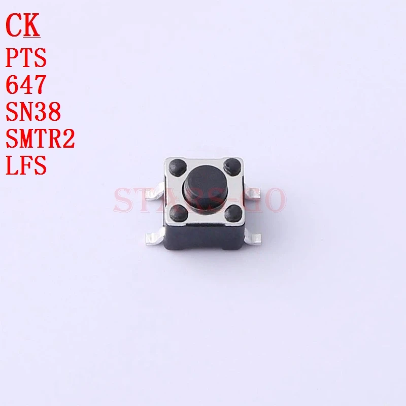 10PCS/100PCS PTS 647 SK70 SMTR2 LFS PTS 647 SN38 SMTR2 LFS Switch Element